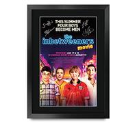 HWC Trading FR A3 Inbetweeners Film 1 Gifts Printed Poster Signed Autograph Picture for Movie Memorabilia Fans - A3 Framed