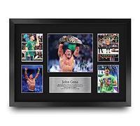 HWC Trading FR A3 John Cena Wrestling Gifts Printed Signed Autograph Picture for & WWF Memorabilia Fans - A3 Framed