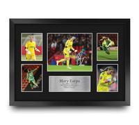 HWC Trading FR A3 Mary Earps Printed Memorabilia Signed Autograph Photograph Display for Womens Football Fans and Supporters - A3 Framed