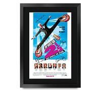 HWC Trading FR A3 Naked Gun 2 Leslie Nielsen Gifts Printed Poster Signed Autograph Picture for Movie Memorabilia Fans - A3 Framed