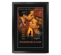 HWC Trading FR A3 Shakespeare in Love Gwyneth Paltrow, Joseph Fiennes Gifts Printed Poster Signed Autograph Picture for Movie Memorabilia Fans - A3 Framed