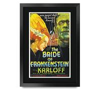 HWC Trading FR A3 The Bride of Frankenstein 1935 Gifts Printed Poster Signed Autograph Picture for Movie Memorabilia Fans