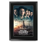 HWC Trading FR A3 The Maze Runner Death Cure 3 Gifts Printed Poster Signed Autograph Picture for Movie Memorabilia Fans - A3 Framed
