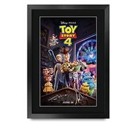 HWC Trading FR A3 Toy Story 4 Gifts Printed Poster Signed Autograph Picture for Movie Memorabilia Fans - A3 Framed