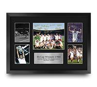 HWC Trading FR A3 West Ham 1980 FA Cup Winners Printed Memorabilia Signed Autograph Display for Football Fans and Supporters - A3 Framed