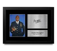 HWC Trading FR A4 Andre Braugher Brooklyn Nine-Nine Gifts Printed Signed Autograph Picture for TV Show Fans - A4 Framed