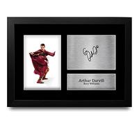 HWC Trading FR A4 Arthur Darvill Dr Who Gifts Printed Signed Autograph Picture for TV Show Fans - A4 Framed