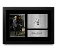 HWC Trading FR A4 Cillian Murphy The Dark Knight Scarecrow Gifts Printed Signed Autograph Picture for Movie Memorabilia Fans - A4 Framed