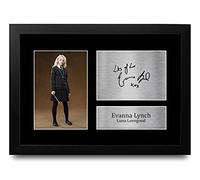 HWC Trading FR A4 Evanna Lynch Harry Potter Luna Lovegood Gifts Printed Signed Autograph Picture for Movie Memorabilia Fans - A4 Framed