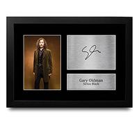 HWC Trading FR A4 Gary Oldman Harry Potter Sirius Black Gifts Printed Signed Autograph Picture for Movie Memorabilia Fans - A4 Framed