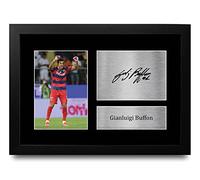 HWC Trading FR A4 Gianluigi Buffon Parma Gifts Printed Signed Autograph Picture for Football Fans and Supporters - A4 Framed