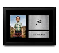 HWC Trading FR A4 Iain Armitage Young Sheldon Sheldon Cooper Gifts Printed Signed Autograph Picture for TV Show Fans - A4 Framed