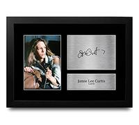 HWC Trading FR A4 Jamie Lee Curtis Halloween Gifts Printed Signed Autograph Picture for Movie Memorabilia Fans - A4 Framed