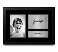 HWC Trading FR A4 Janet Leigh Psycho Gifts Printed Signed Autograph Picture for Movie Memorabilia Fans - A4 Framed