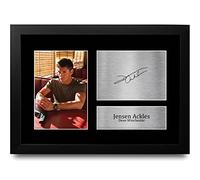 HWC Trading FR A4 Jensen Ackles Supernatural Gifts Printed Signed Autograph Picture for TV Show Fans - A4 Framed