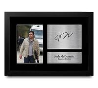 HWC Trading FR A4 Josh McDermitt The Walking Dead Eugene Porter Gifts Printed Signed Autograph Picture for TV Show Fans - A4 Framed