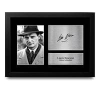 HWC Trading FR A4 Liam Neeson Schindler's List Gifts Printed Signed Autograph Picture for Movie Memorabilia Fans - A4 Framed