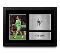 HWC Trading FR A4 Mary Earps Womens England Gifts Printed Signed Autograph Picture for Football Fans and Supporters - A4 Framed