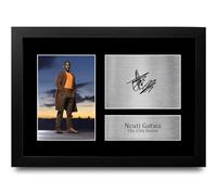 HWC Trading FR A4 Ncuti Gatwa 15th Doctor Dr Who Gifts Printed Signed Autograph Picture for TV Show Fans - A4 Framed