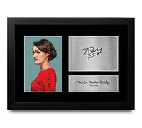 HWC Trading FR A4 Phoebe Waller-Bridge Fleabag Gifts Printed Signed Autograph Picture for TV Show Fans - A4 Framed