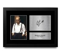 HWC Trading FR A4 Robert Duvall The Godfather Gifts Printed Signed Autograph Picture for Movie Memorabilia Fans - A4 Framed