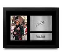 HWC Trading FR A4 Sean Bean Sharpe Gifts Printed Signed Autograph Picture for TV Show Fans - A4 Framed