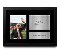 HWC Trading FR A4 Sir Ian McGeechan British Lions Gifts Printed Signed Autograph Picture for Rugby Union Fans - A4 Framed