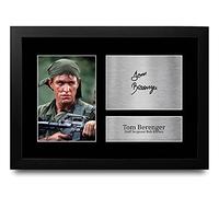 HWC Trading FR A4 Tom Berenger Platoon Gifts Printed Signed Autograph Picture for Movie Memorabilia Fans - A4 Framed