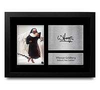 HWC Trading FR A4 Whoopi Goldberg Sister Act Deloris Van Cartier Gifts Printed Signed Autograph Picture for Movie Memorabilia Fans - A4 Framed