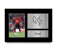 HWC Trading Fred Gift Signed A4 Printed Autograph Gifts Photo Display