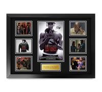 HWC Trading Get Rich or Die Tryin 50 Cent Gifts Printed Signed Autograph Picture for Movie Memorabilia Fans - A2 Framed