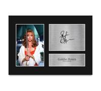 HWC Trading Goldie Hawn Death Becomes Her Helen Sharp Gifts Printed Signed Autograph Picture for Movie Memorabilia Fans - A4 (ID-011728)