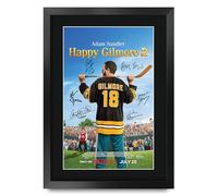 HWC Trading Happy Gilmore 2 (2025) Adam Sandler Gifts Printed Poster Signed Autograph Picture for Movie Memorabilia Fans - A3 Framed