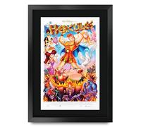 HWC Trading Hercules Animation (1997) Tate Donovan Gifts Printed Poster Signed Autograph Picture for Movie Memorabilia Fans - A3 Framed