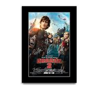 HWC Trading How to Train Your Dragon 2 Gifts Printed Poster Signed Autograph Picture for Movie Memorabilia Fans (ID-003231) - A4 Print Only