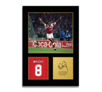 HWC Trading Ian Wright Gifts Printed Signed Autograph Picture for Football Fans and Supporters (ID-004786) - A4 Print Only