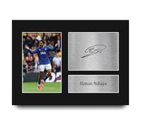HWC Trading Iliman Ndiaye Everton Gifts Printed Signed Autograph Picture for Football Fans and Supporters - A4