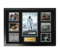 HWC Trading Interstellar Matthew McConaughey, Anne Hathaway Gifts Printed Signed Autograph Picture for Movie Memorabilia Fans - A2 Framed