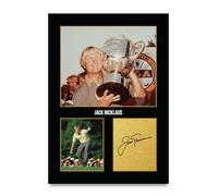 HWC Trading Jack Nicklaus Gifts Printed Signed Autograph Picture for Golf Memorabilia Fans - A4 Print Only (ID-009124)