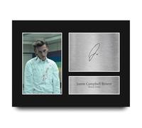 HWC Trading Jamie Campbell Bower Strange Hawkins Thing Henry Creel Gifts Printed Signed Autograph Picture for TV Show Fans - A4