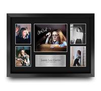 HWC Trading Jamie Lee Curtis Halloween Gifts Printed Signed Autograph Picture Display for Movie Memorabilia Fans - A3 Framed