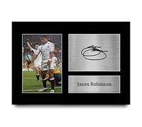 HWC Trading Jason Robinson Gift Signed A4 Printed Autograph England Rugby Union Gifts Print Photo Picture Display
