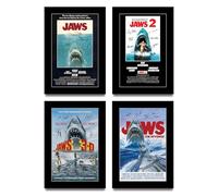 HWC Trading Jaws Collection Gifts Printed Poster Set Signed Autograph Picture for Movie Memorabilia Fans (ID-004252) - A4 Print Only