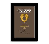 HWC Trading Jesus Christ Superstar Gifts Printed Poster Signed Autograph Picture for Movie Memorabilia Fans (ID-003311) - A4 Print Only