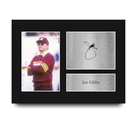 HWC Trading Joe Gibbs Gifts Printed Signed Autograph Picture for NFL Football Coach Fans - A4