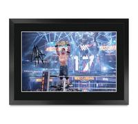 HWC Trading John Cena Gifts Printed Signed Autograph Picture for WWE & WWF Memorabilia Fans - A3 Framed (ID-006191)