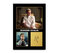 HWC Trading Josh Hutcherson The Hunger Games Peeta Mellark Gifts Printed Signed Autograph Picture for Movie Memorabilia Fans - A4 Print Only (ID-005984)