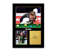 HWC Trading Judd Trump Gifts Printed Signed Autograph Picture for WST Memorabilia Fans - A4 Print Only (ID-006357)