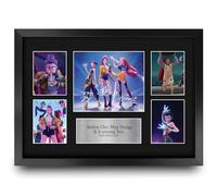 HWC Trading K-Pop Demon Hunters Arden Cho, May Hong & Ji-young Yoo Gifts Printed Poster Signed Autograph Picture for Movie Memorabilia Fans - A3 Framed