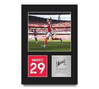 HWC Trading Kai Havertz Arsenal Gifts Printed Signed Autograph Picture for Football Fans and Supporters - A4 Portrait